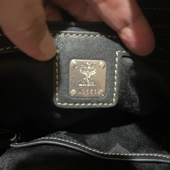 MCM Black Leather Hobo Bag - Picture 9 of 12